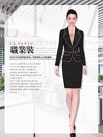 新款女職業裝夏裝制服設計圖931