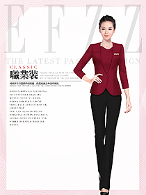 原創(chuàng)制服設(shè)計(jì)女款水療會(huì)所咨客服裝款式圖467