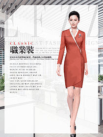 時尚女職業(yè)裝夏裝制服設計圖1015