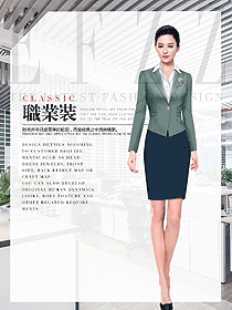新款女職業裝夏裝制服設計圖1018