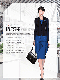 新款女職業裝夏裝制服設計圖1032