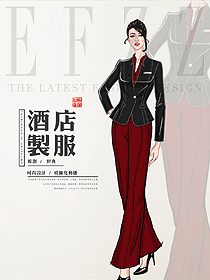 女中餐領(lǐng)班制服設(shè)計圖195