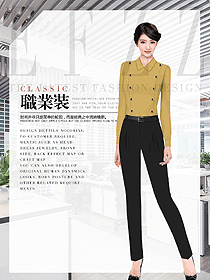 女職業(yè)裝長袖襯衫設計圖438