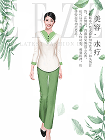 養(yǎng)生會所spa按摩技師服設(shè)計圖908