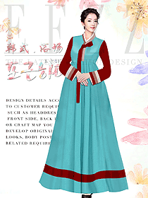 韓式汗蒸咨客制服設(shè)計圖566
