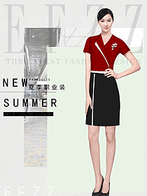 新款女職業裝夏裝服裝款式圖1142