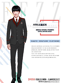 原創(chuàng)設(shè)計學(xué)生服校服款式圖263