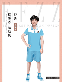 學(xué)生服校服設(shè)計(jì)效果圖334
