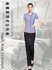 辦公樓清潔員制服設計圖336