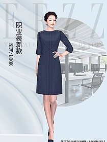 OL通勤裝女秋冬職業(yè)裝設(shè)計圖2119