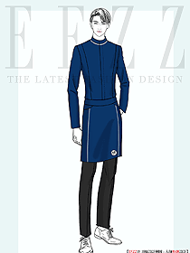 Uniform design of hotel waiter原創圖片高清大圖