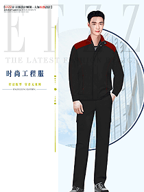 工作服套裝男款耐磨汽修工作制服設計