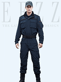 保安服春秋冬套裝男物業安保工作服