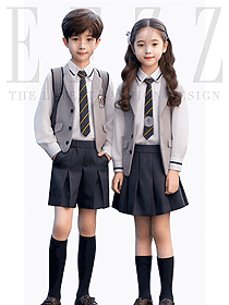 兒童大合唱團(tuán)演出服英倫風(fēng)馬甲套裝中小學(xué)生校服圖片