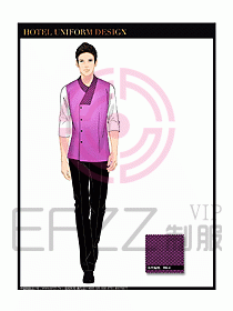 SPA水療會(huì)所服務(wù)員制服設(shè)計(jì)圖321