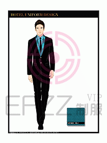酒店大堂經(jīng)理服務(wù)制服設(shè)計(jì)633