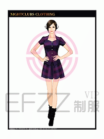 夜總會KTV服務員制服設計圖492