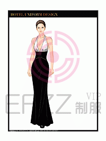 夜總會DJ包房公主服設(shè)計圖696
