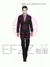 男職業(yè)裝西服設(shè)計圖294