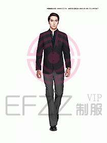 男職業裝西服設計圖324