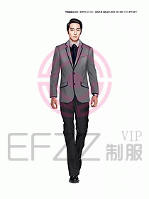 男職業(yè)裝西服設(shè)計圖357