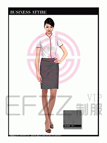 空姐職業服裝設計效果圖445