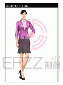 女時尚OL職業(yè)裝設(shè)計圖954