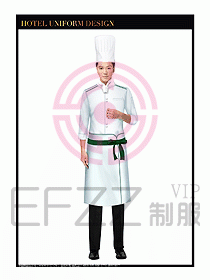 酒店廚師服裝設計圖274