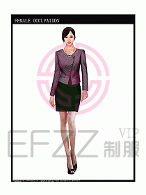 專(zhuān)賣(mài)店?duì)I業(yè)員服裝設(shè)計(jì)圖1062