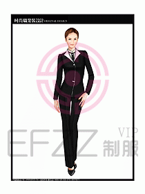 專賣店營業(yè)員服裝設(shè)計圖1173