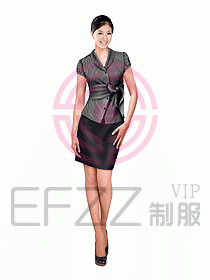 女職業(yè)裝短袖襯衫設(shè)計(jì)圖181