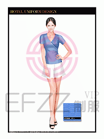 SPA按摩技師制服設(shè)計(jì)圖880