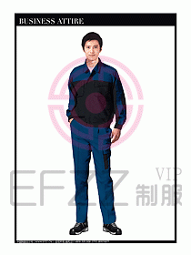 春秋款工程服服裝設(shè)計(jì)圖893