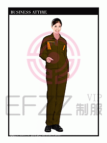 春秋款工程服服裝設(shè)計(jì)圖993