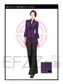 酒店西餐服務(wù)員制服設(shè)計973