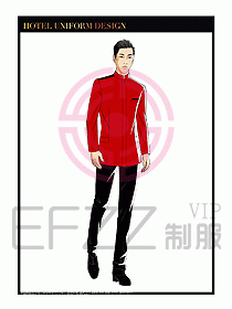 酒店門童保安行李生制服設(shè)計(jì)967
