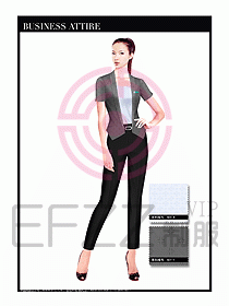 專賣店?duì)I業(yè)員職業(yè)裝設(shè)計(jì)圖1245