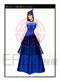 KTV夜總會咨客制服設計圖289