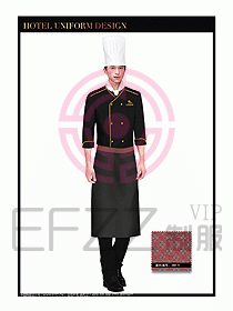 酒店廚師服設計圖302