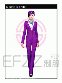 職業(yè)裝空姐服制服設(shè)計(jì)圖642