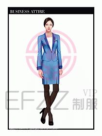 職業(yè)裝空姐服制服設(shè)計(jì)圖650