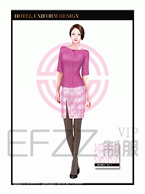 總臺(tái)收銀接待制服設(shè)計(jì)圖243