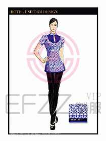 SPA會所服務(wù)生制服設(shè)計(jì)圖410