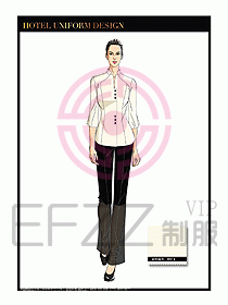 SPA會(huì)所服務(wù)生制服設(shè)計(jì)圖418