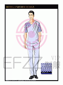 SPA會所服務(wù)生制服設(shè)計(jì)圖436