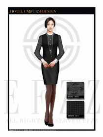 酒店西餐服務(wù)員制服設(shè)計1085