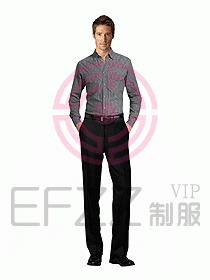 男裝長(zhǎng)袖襯衫063