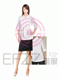 女裝長袖襯衫066