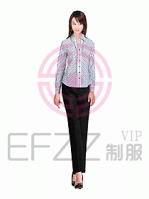 女裝長袖襯衫078