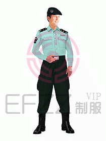 保安服長(zhǎng)袖制服014